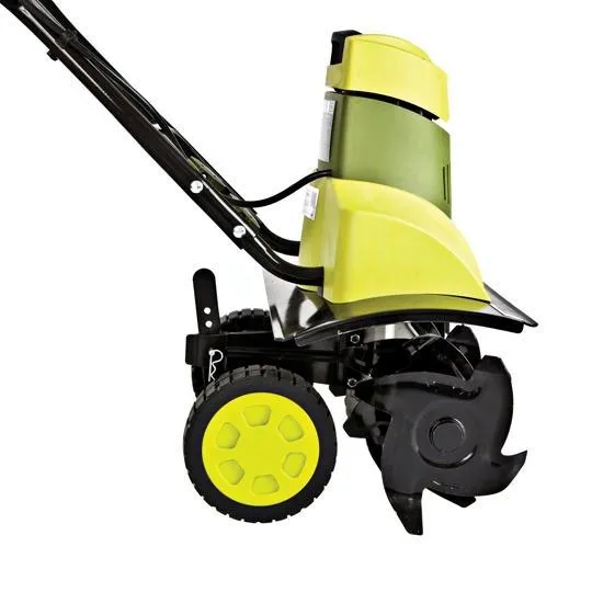 Sun Joe TJ601E Electric Garden Tiller/Cultivator | 18-Inch | 9 Amp