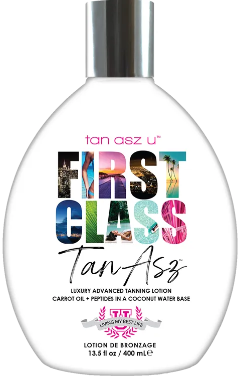 TAN ASZ U FIRST CLASS TAN ASZ tanning lotion