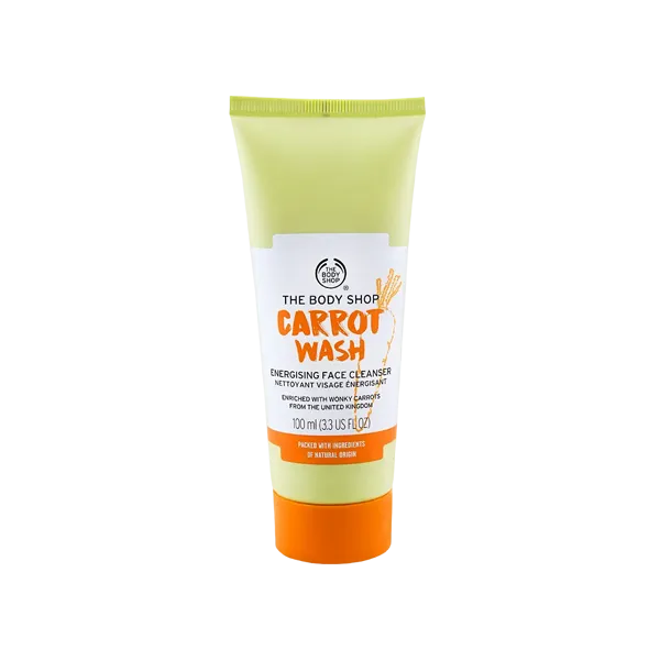 The Body Shop Carrot Wash Energizing Face Cleanser 100ml