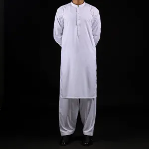 White Shalwar Qameez